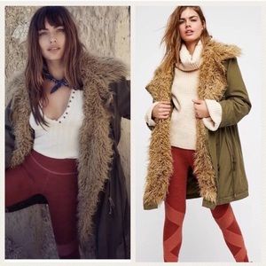 Fur lined extreme Moto parka